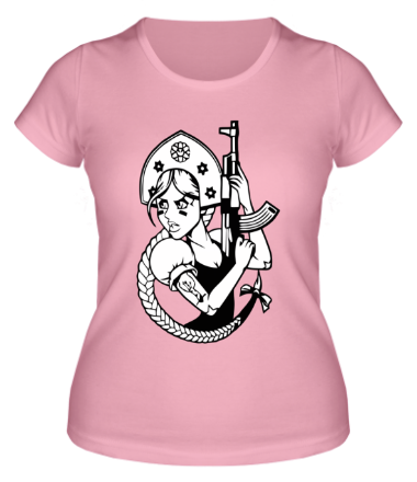 T-Shirt \"Frau\" Pink