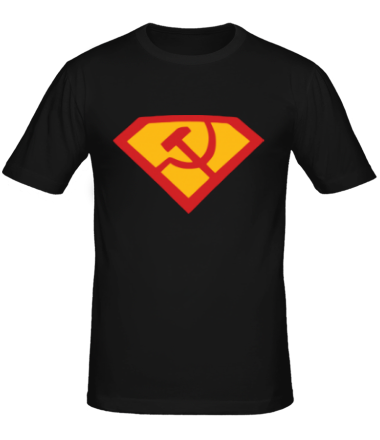 T-Shirt \"Superman\" Noir