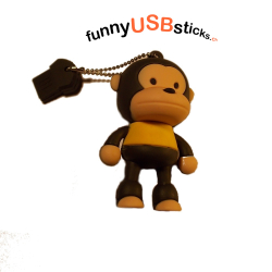 Clé USB brun