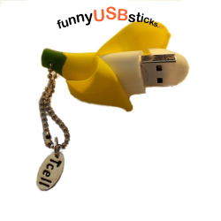 Clé USB banane pelable 8GO / 16GO