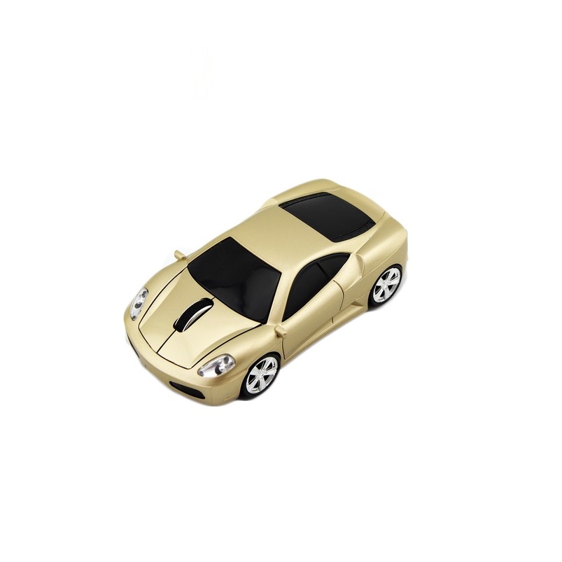 Sportwagen Wireless-Maus Mac + PC Gold