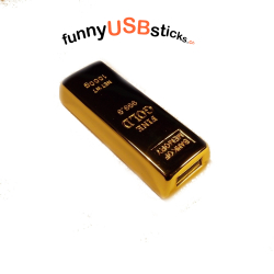 Goldbarren USB-Stick 32 GB