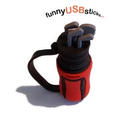 Clé USB sac de golf rouge