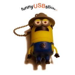 Clé USB minons chapeau