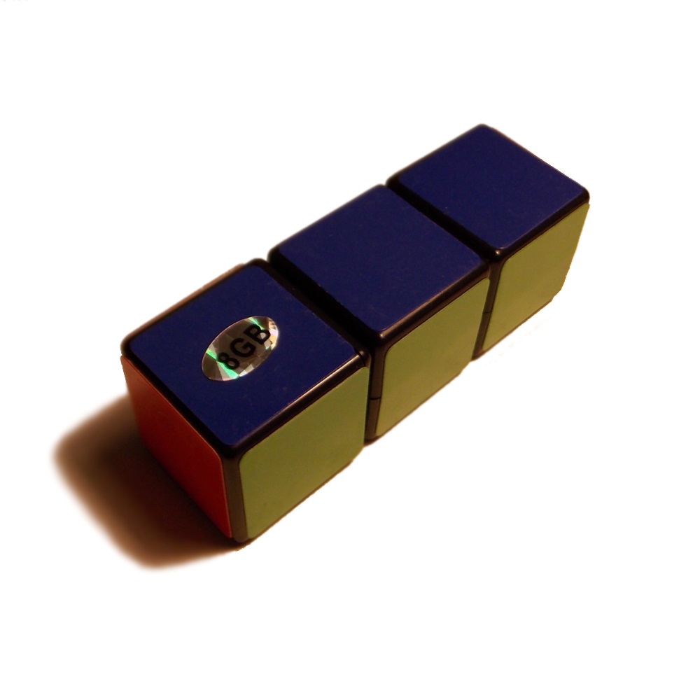 Clé USB rubik's cube 8GO