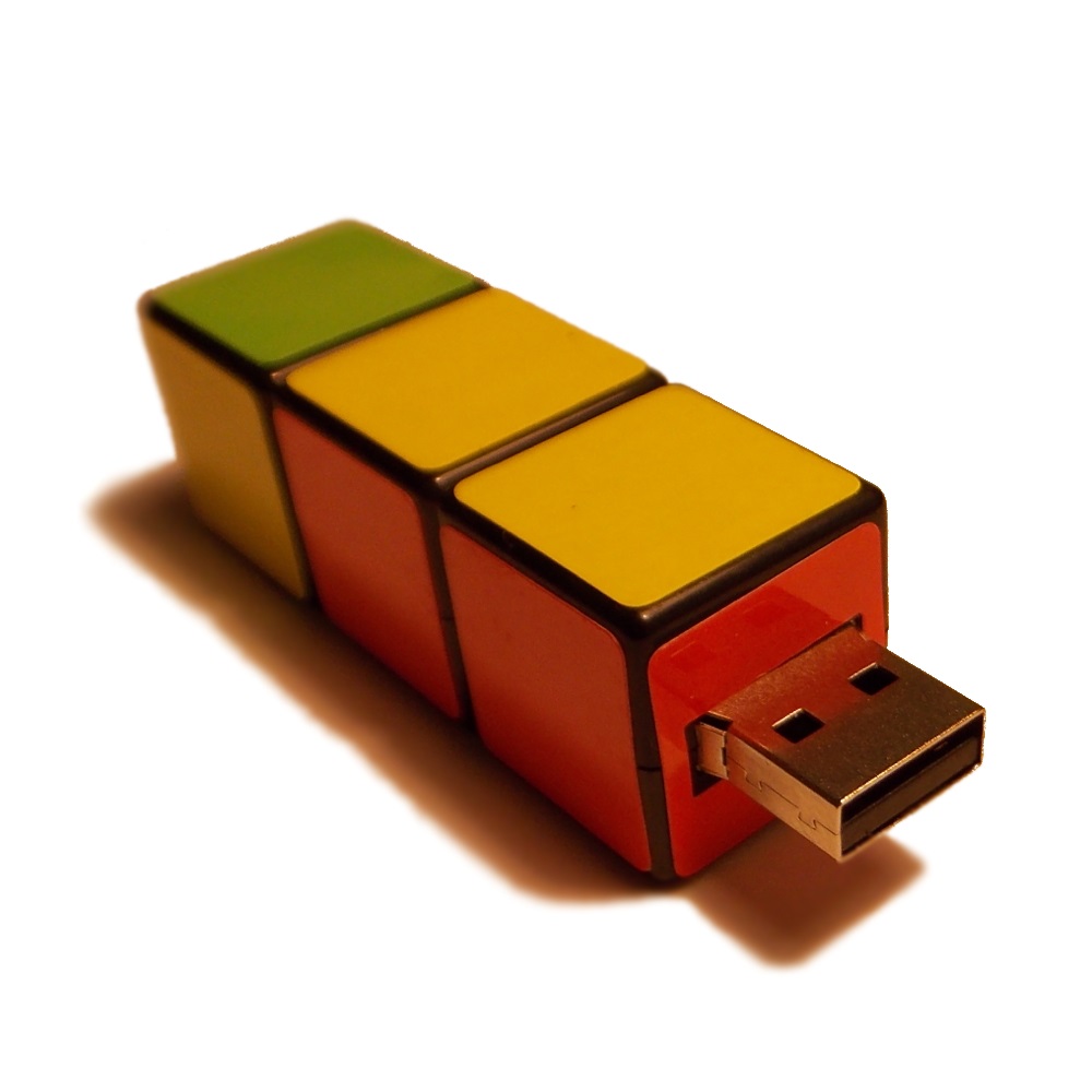 Clé USB rubik\'s cube 16GO