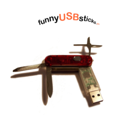 Clé USB couteau suisse 8GO