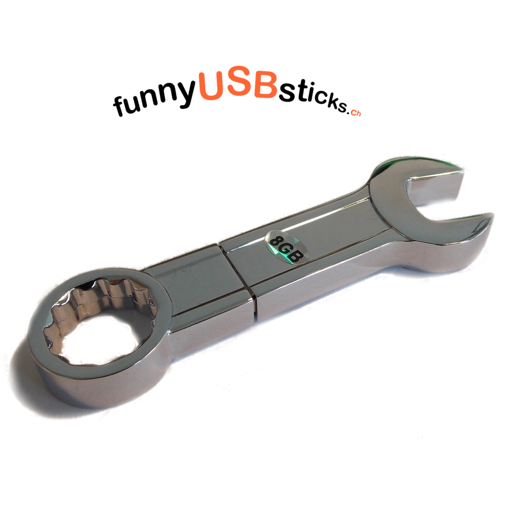 Schraubenschlüssel USB-Stick 8GB
