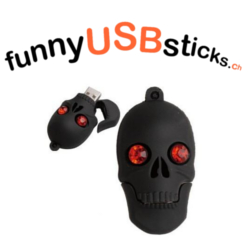 Totenkopf Schädel USB-Stick
