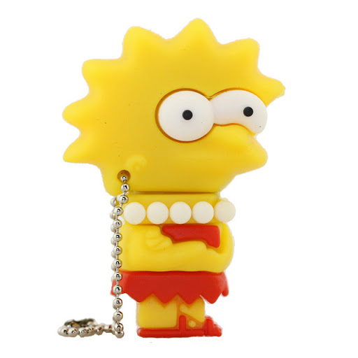 Clé USB lisa simpson