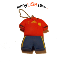 Clé USB maillot de football (Espagne)